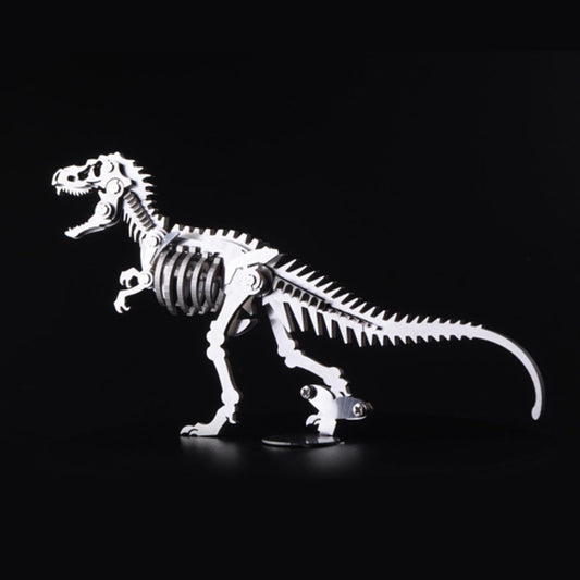 PuzzlerLab T-Rex Skeleton 3D Metal Puzzle | DIY Dinosaur Collectible