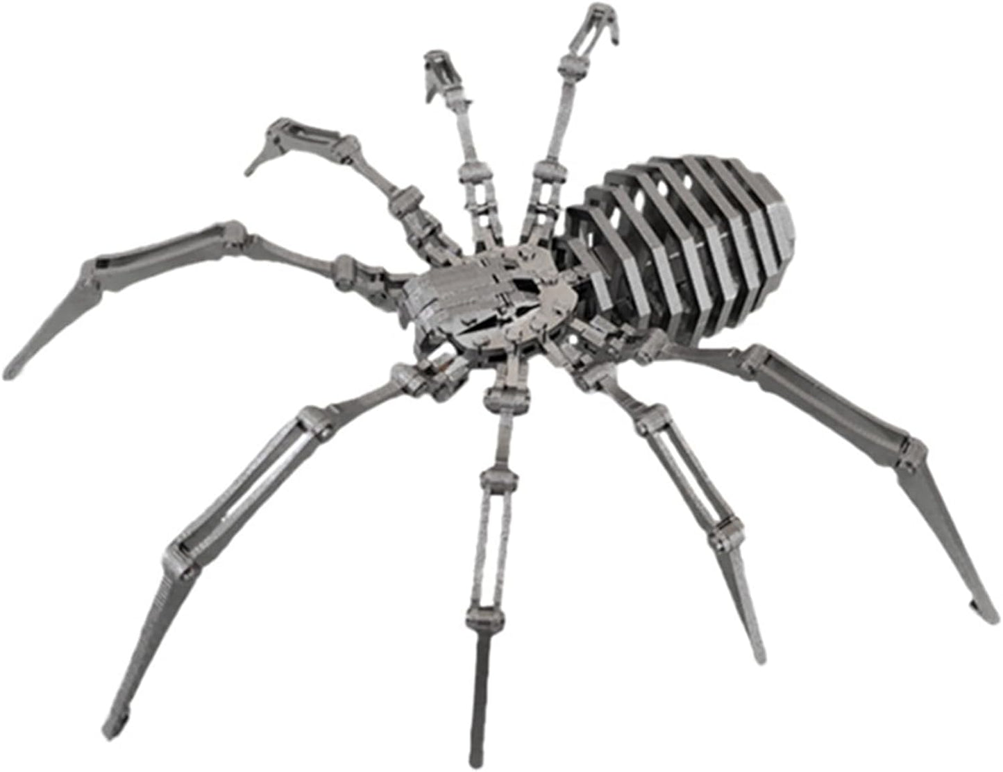 PuzzlerLab Mechanical Spider King | 3D Metal Model Kit & Insect Collectible