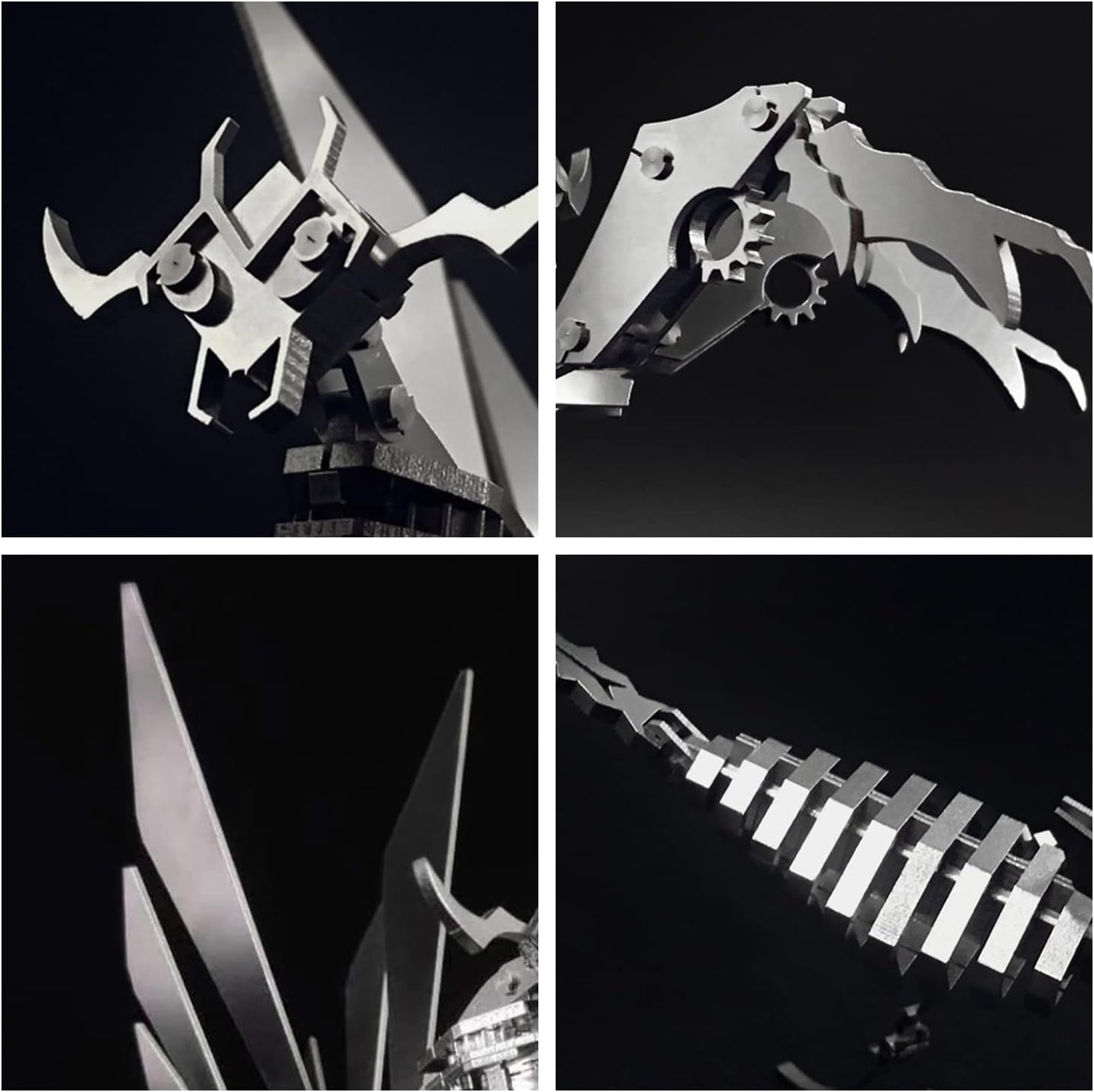 PuzzlerLab Mechanical Mantis 3D Metal Puzzle | DIY Insect Collectible