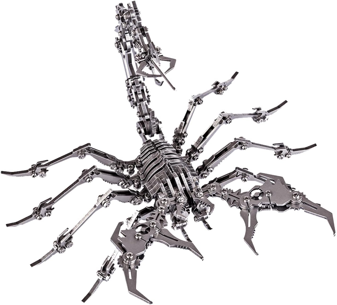 PuzzlerLab Mechanical Scorpion 3D Metal Puzzle | DIY Project & Desktop Model