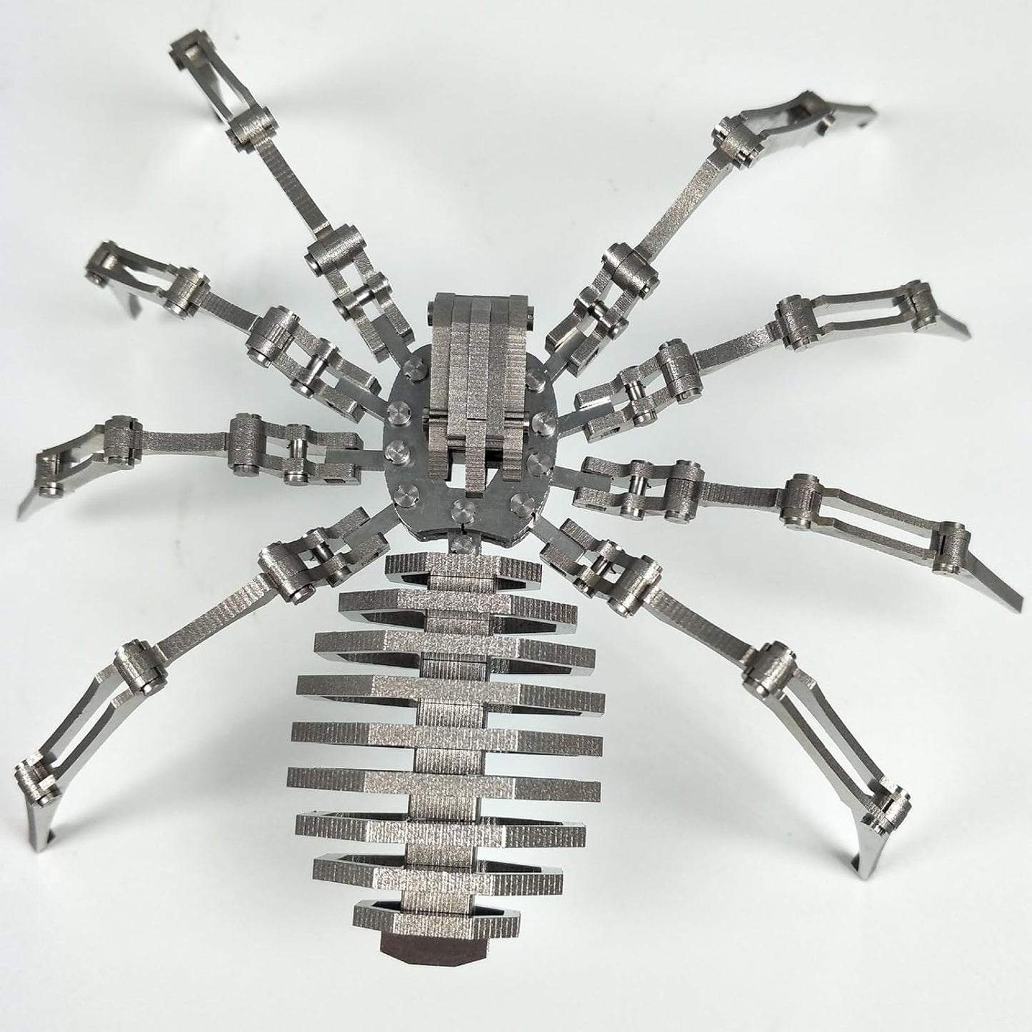 PuzzlerLab Mechanical Spider King | 3D Metal Model Kit & Insect Collectible