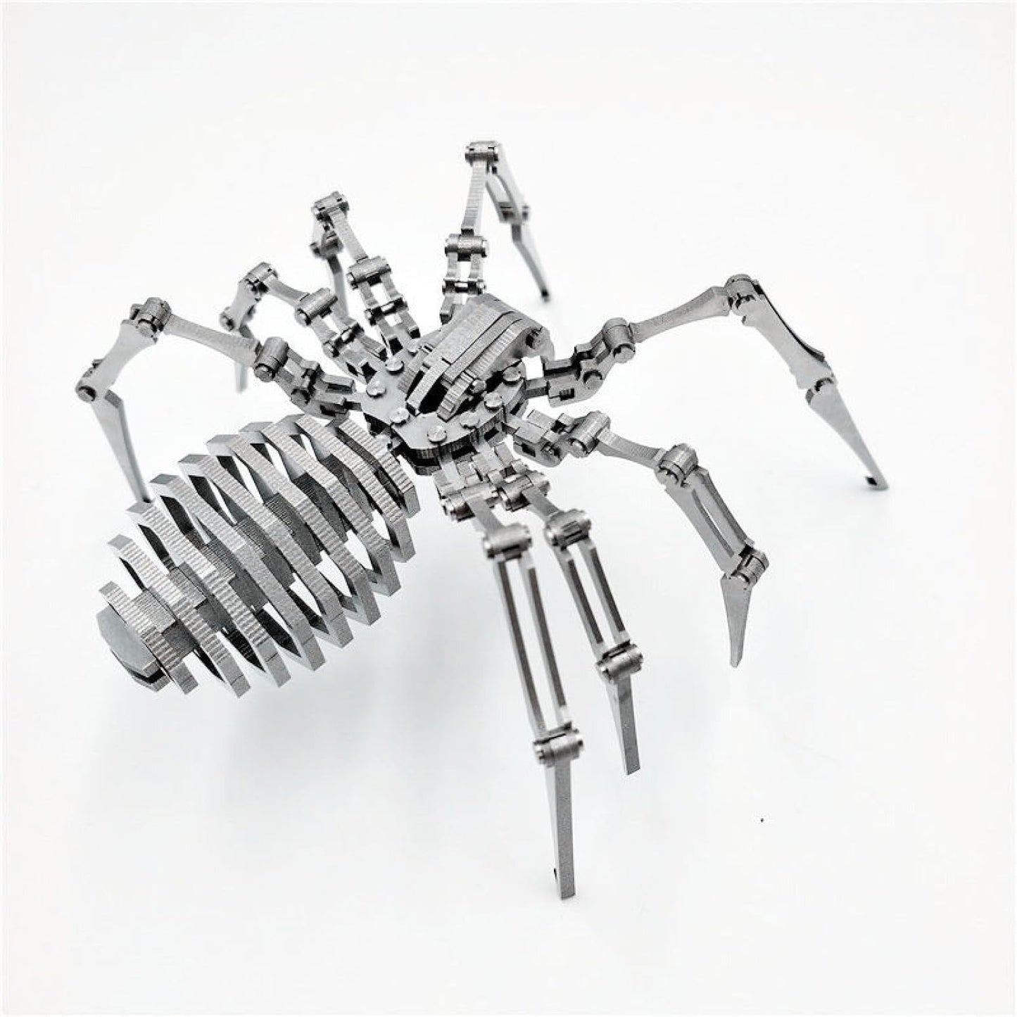 PuzzlerLab Mechanical Spider King | 3D Metal Model Kit & Insect Collectible