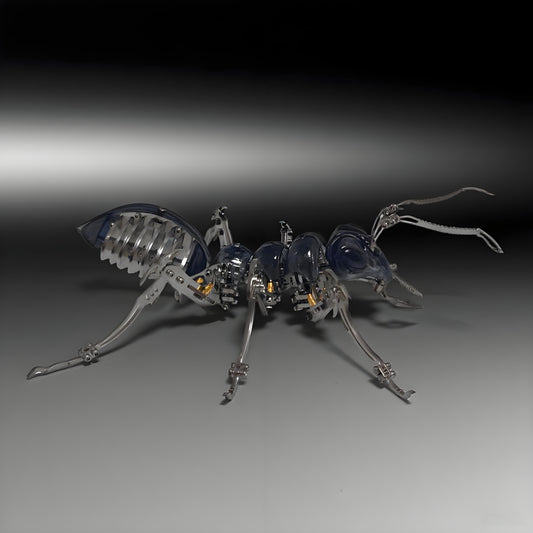 PuzzlerLab Mechanical Ant 3D Metal Puzzle | DIY STEM Project & Collectible Model